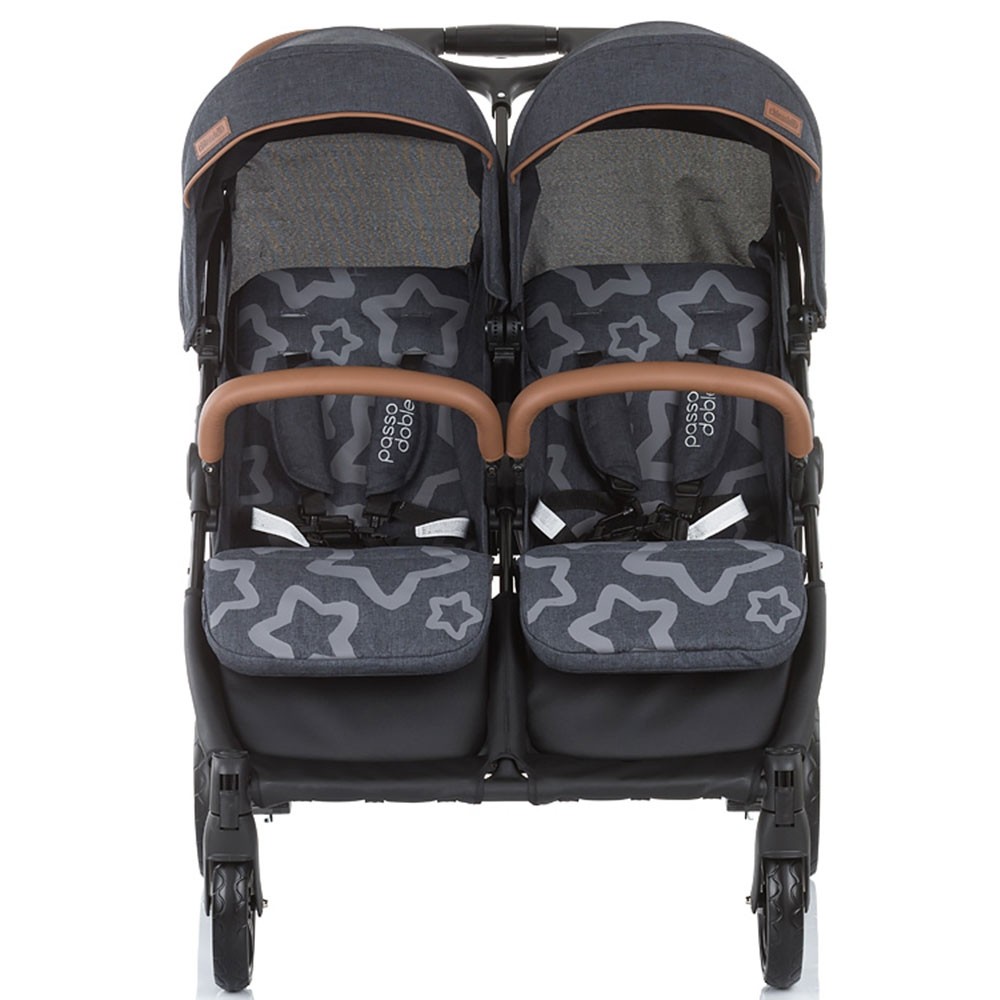 Carucior gemeni Chipolino Passo Doble granite grey image 3