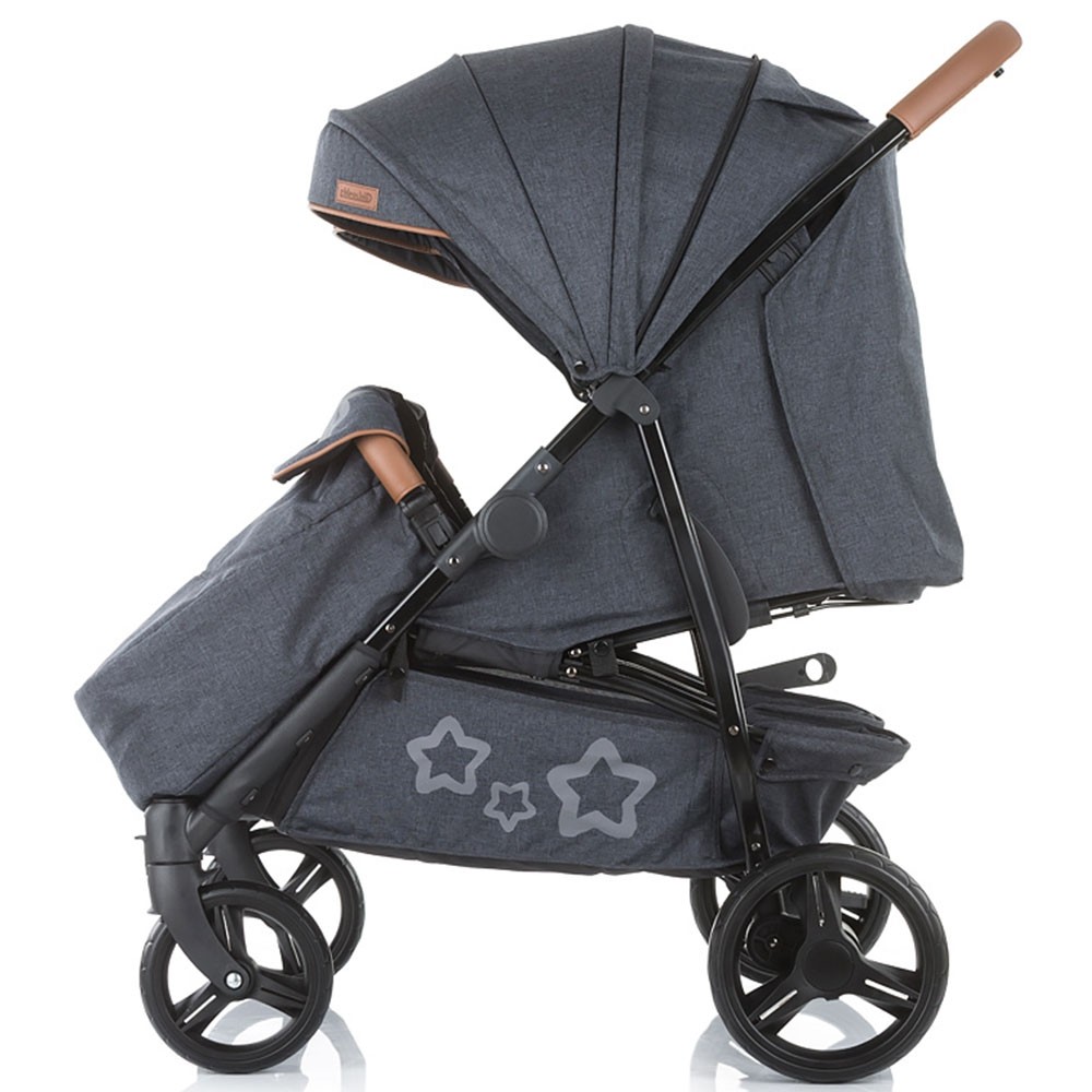 Carucior gemeni Chipolino Passo Doble granite grey image 5