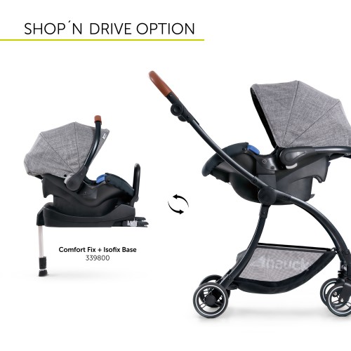 Cărucior 2in1 Eagle 4S Melange Grey