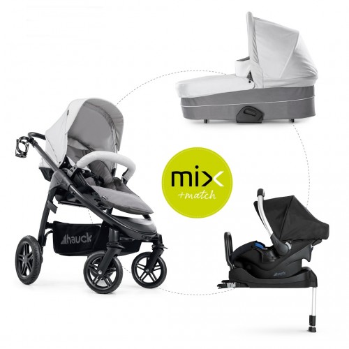 Cărucior 4in1 Saturn R Duoset incl. Scaun Auto Comfort fix si Baza Isofix  - Lunar Stone