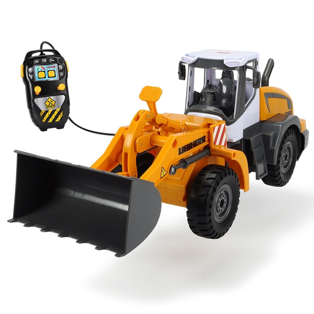 Buldozer Dickie Toys Liebherr cu telecomanda image 2