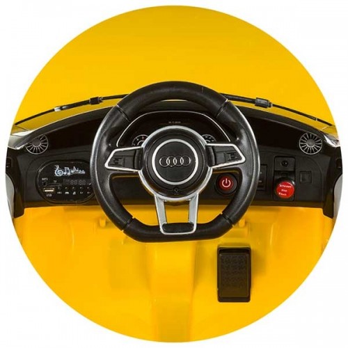 Masinuta electrica Chipolino Audi TT RS yellow image 5