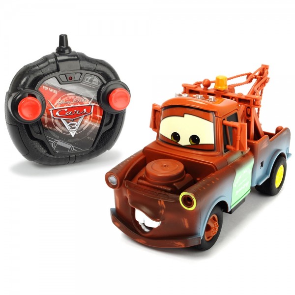 Masina Dickie Toys Cars 3 Turbo Racer Mater cu telecomanda