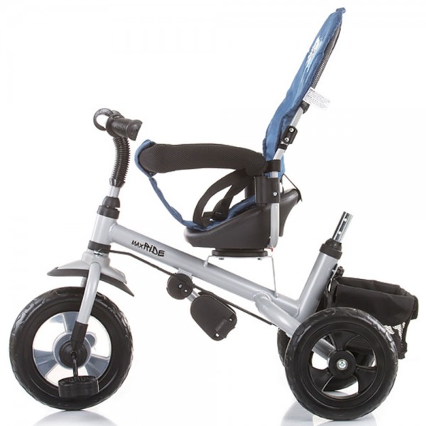 Tricicleta cu copertina si sezut reversibil Chipolino MaxRide gray image 1