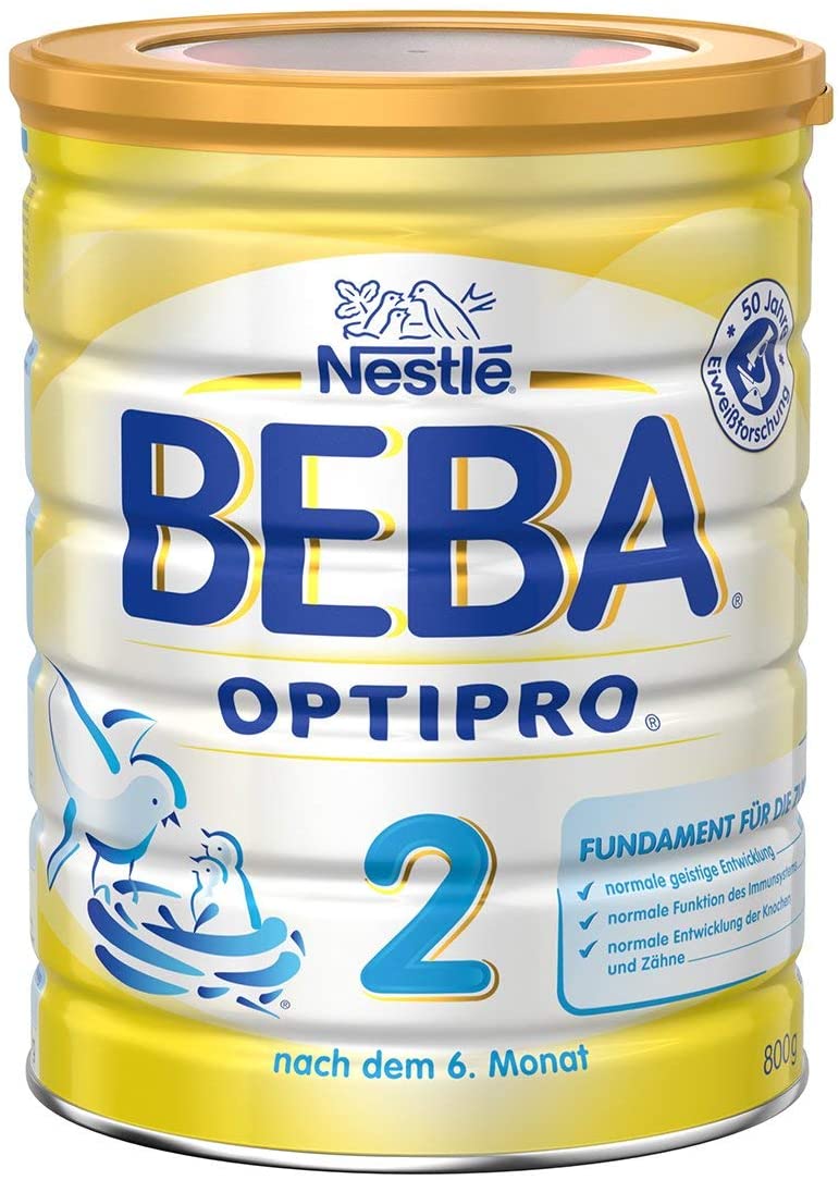 Nestlé BEBA OPTIPRO 2 lapte praf , 6 luni +, 800g