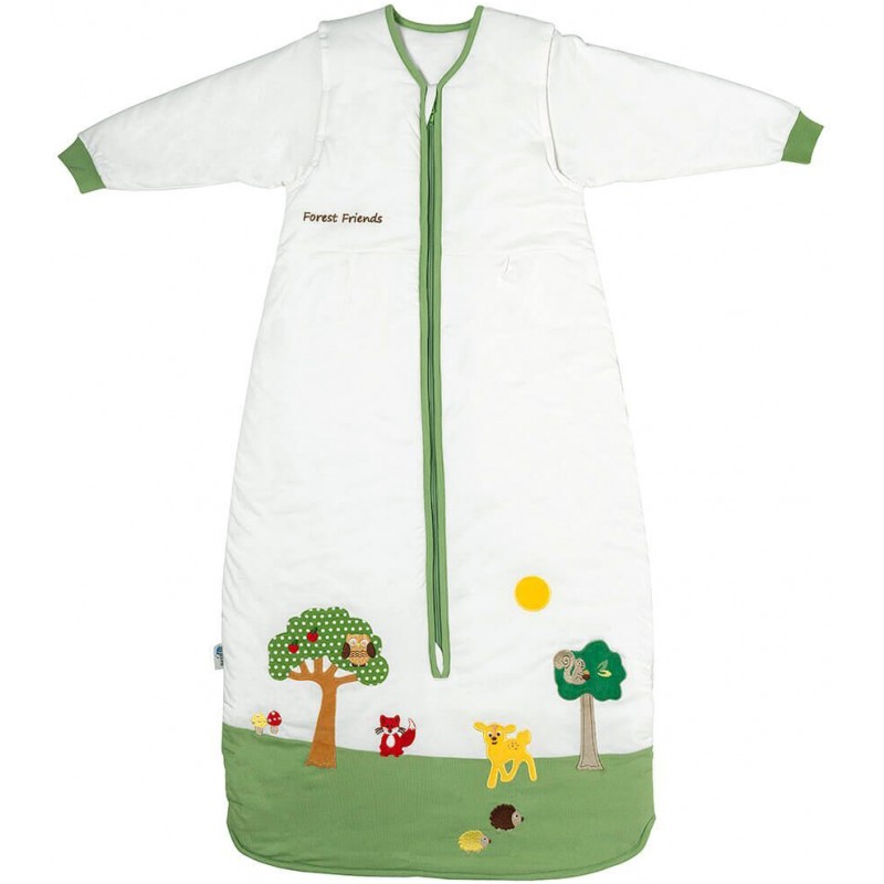 Sac de dormit cu maneca lunga detasabila Forest Friends 6-18 luni 2.5 Tog