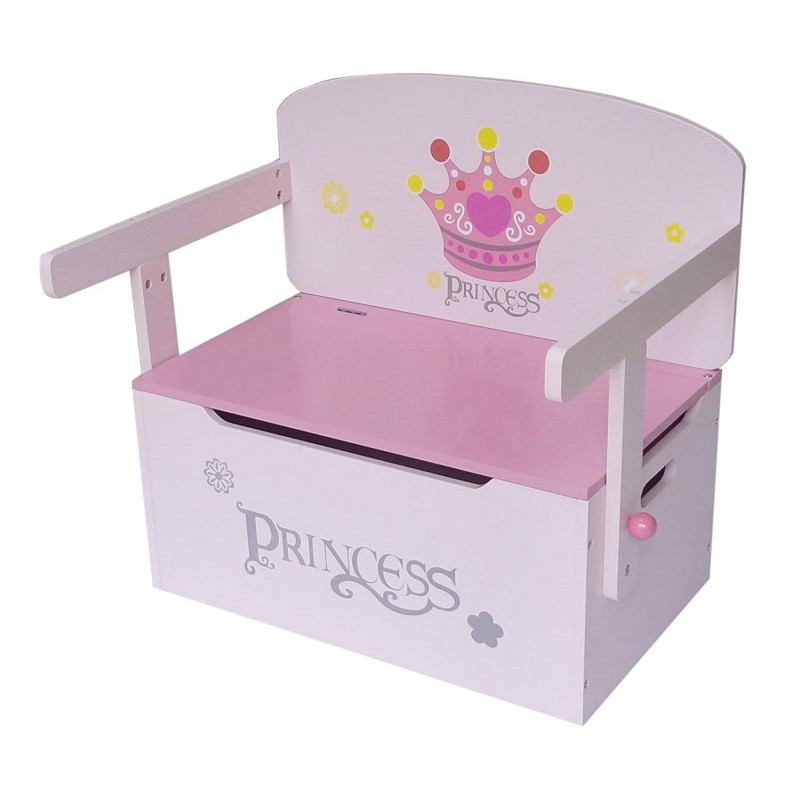 Mobilier 2 in 1 pentru depozitare jucarii Princess image 3