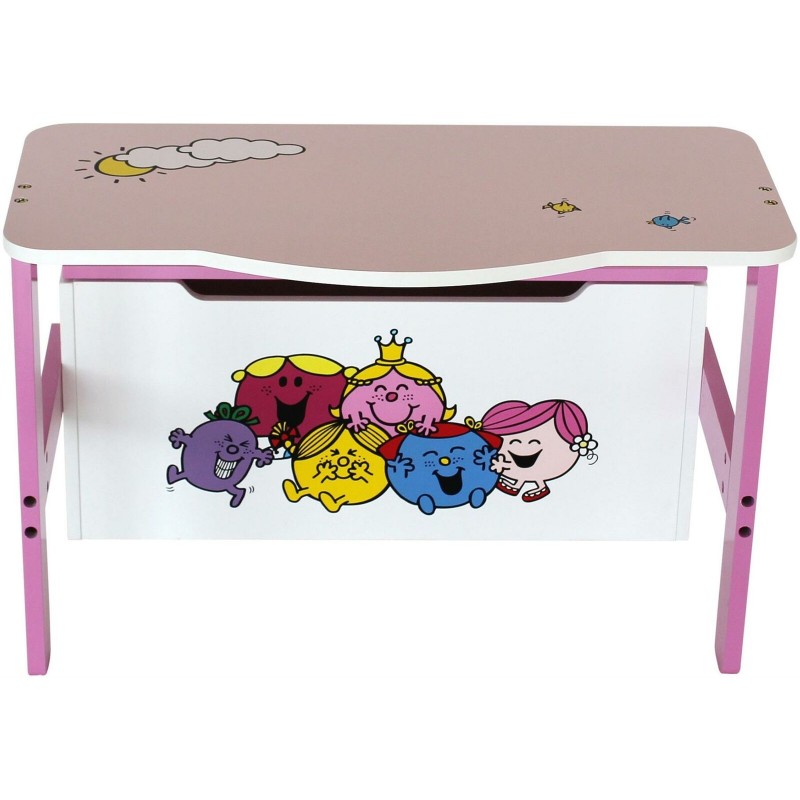 Mobilier 2 in 1 pentru depozitare jucarii Little Miss image 3