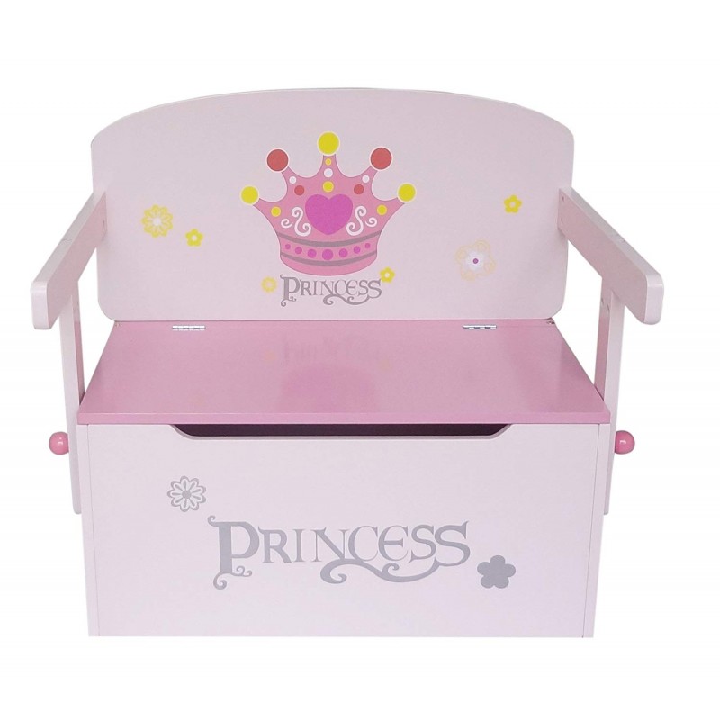 Mobilier 2 in 1 pentru depozitare jucarii Princess image 4
