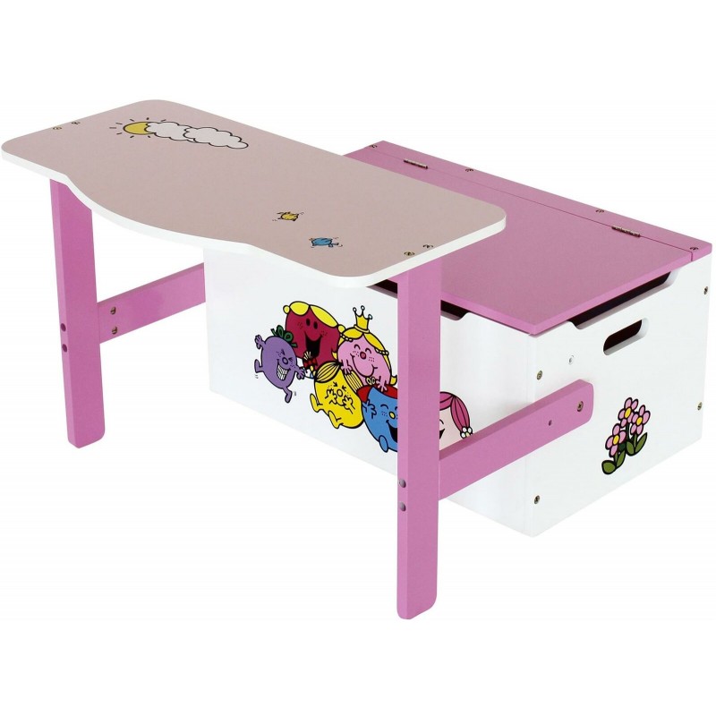 Mobilier 2 in 1 pentru depozitare jucarii Little Miss image 4