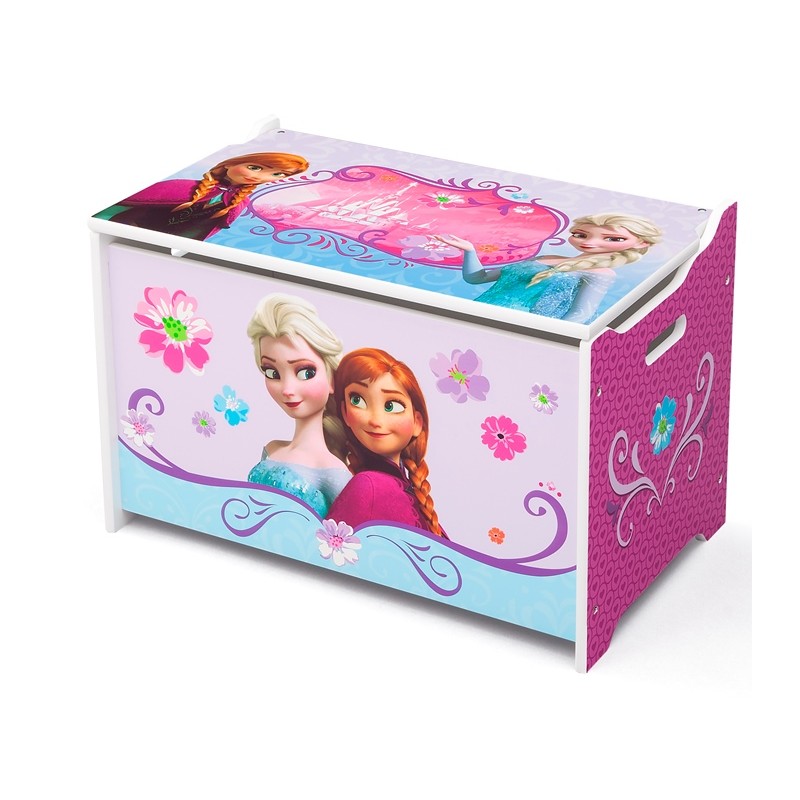 Ladita din lemn pentru depozitare jucarii Disney Frozen image 1