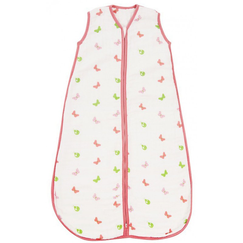 Sac de dormit pentru vara din muselina Girls 18-36 luni 0.5 Tog
