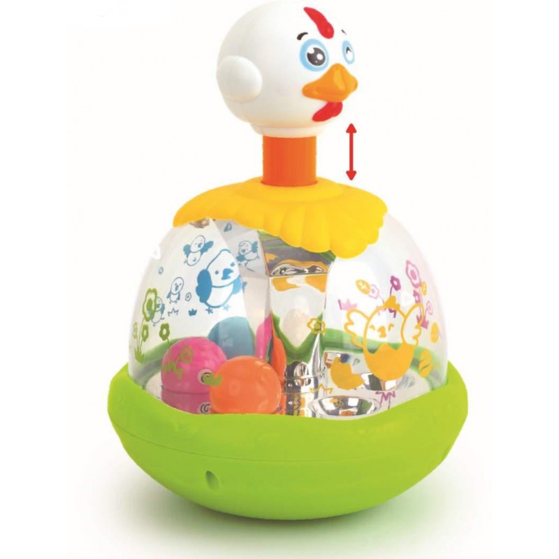 Jucarie interactiva Egg Spinner