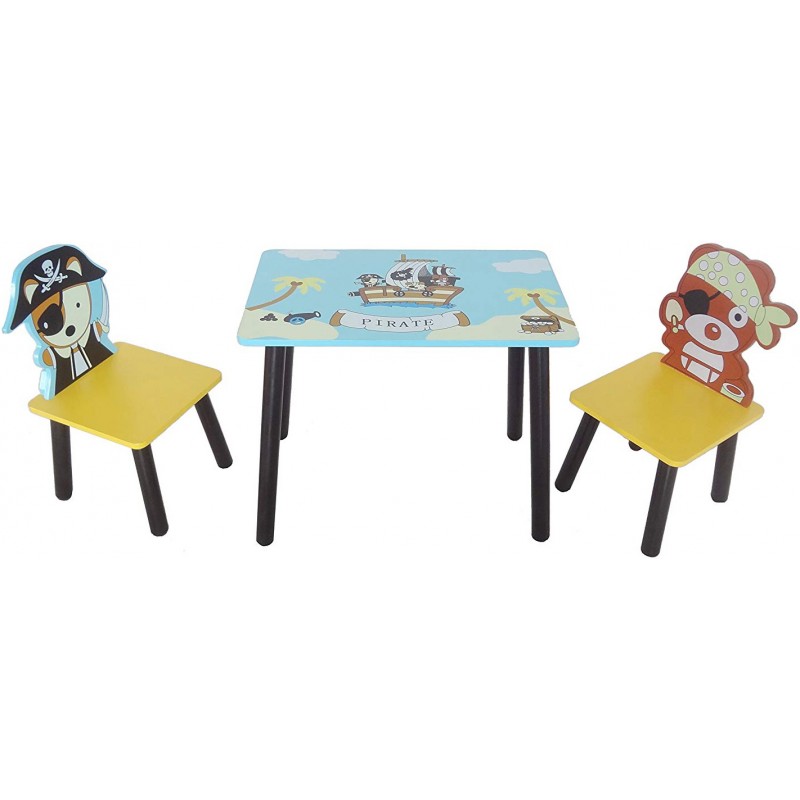 Set masuta si 2 scaunele Pirate Blue image 1