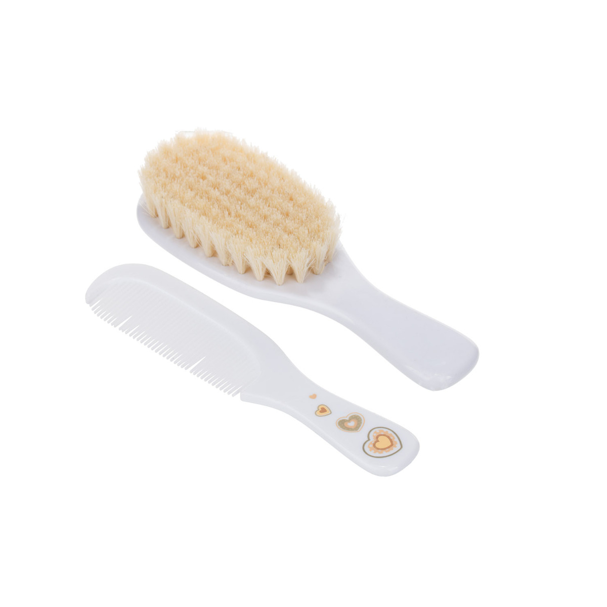 Set perie par natural 7/406 – alb