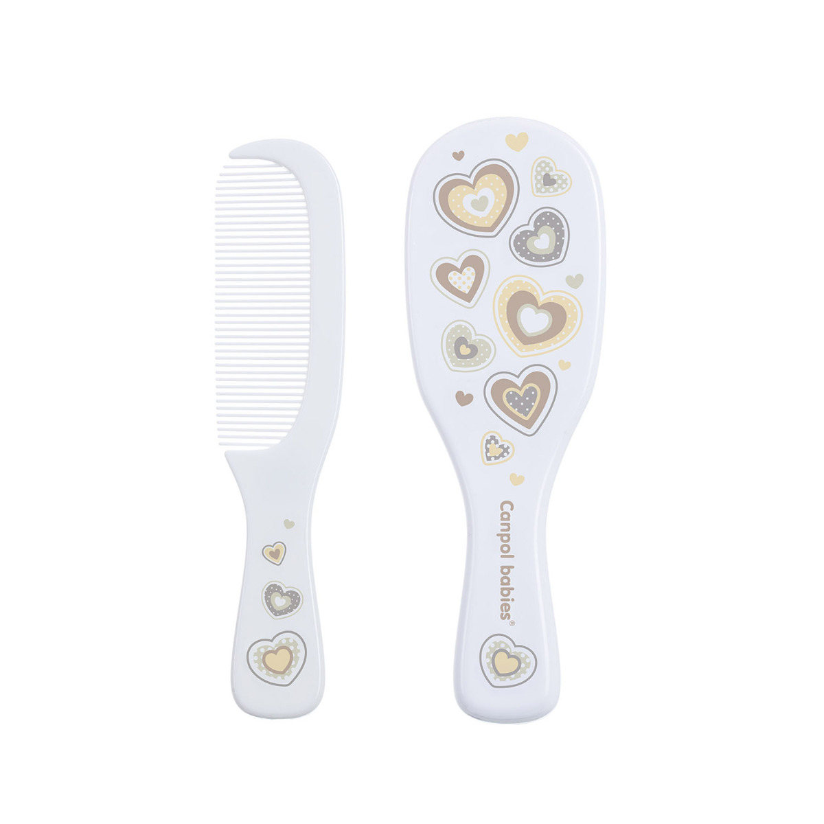 Set perie par natural 7/406 – alb image 3