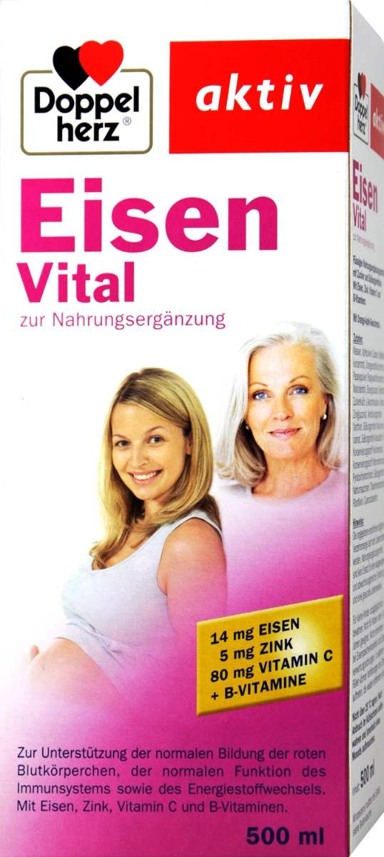 Doppelherz Aktiv Eisen Vital tonic supliment alimentar