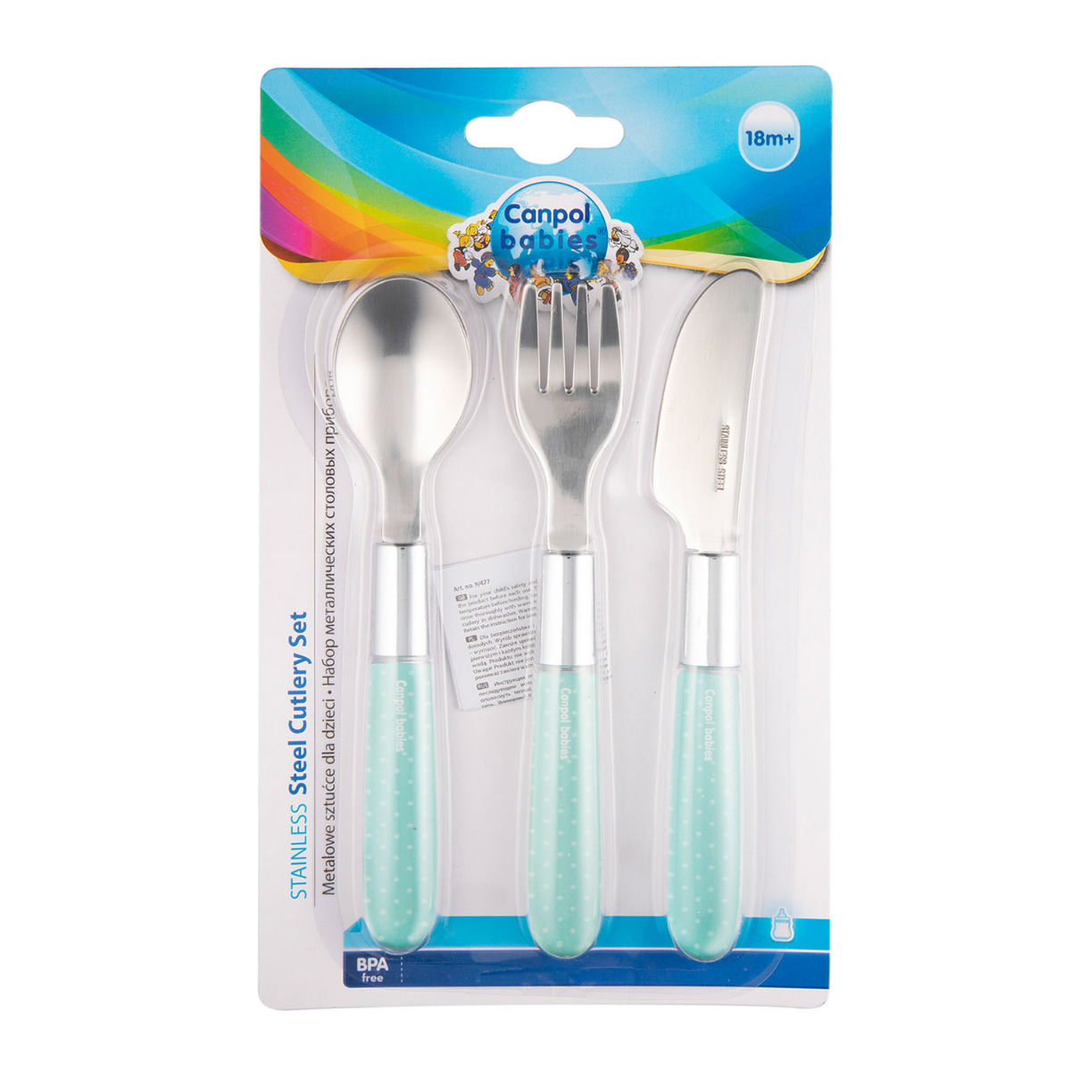 Set tacamuri inox 9/477 – albastre image 3