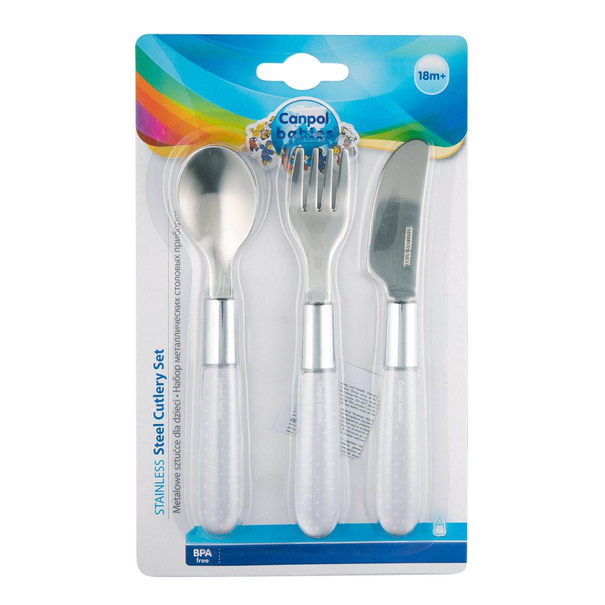 Set tacamuri inox 9/477 - albe image 3
