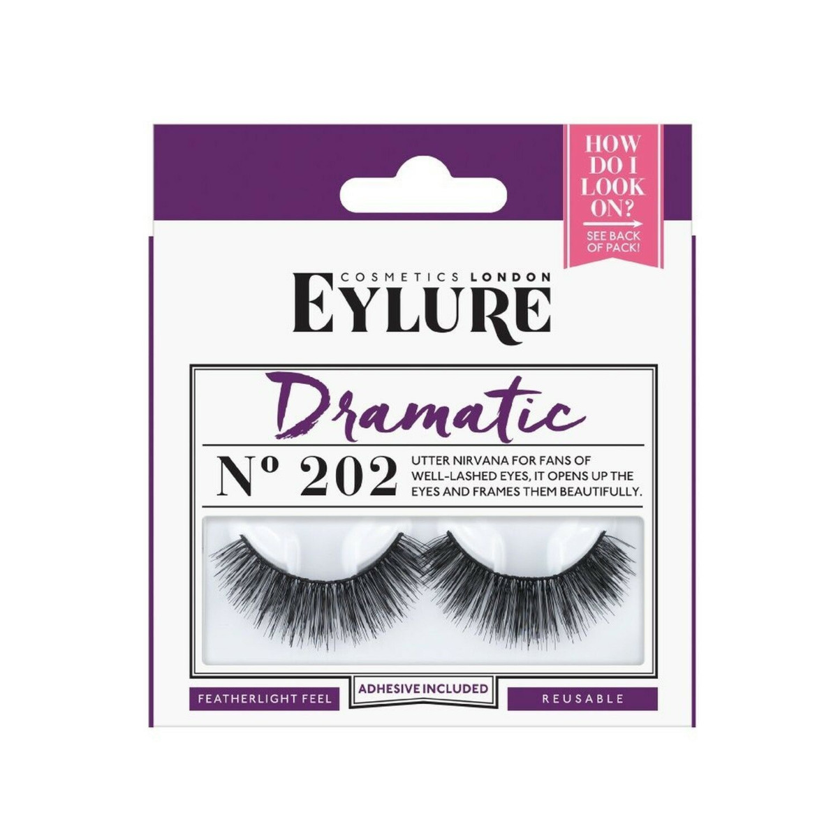 Set de gene false Eylure No 202 efect dramatic