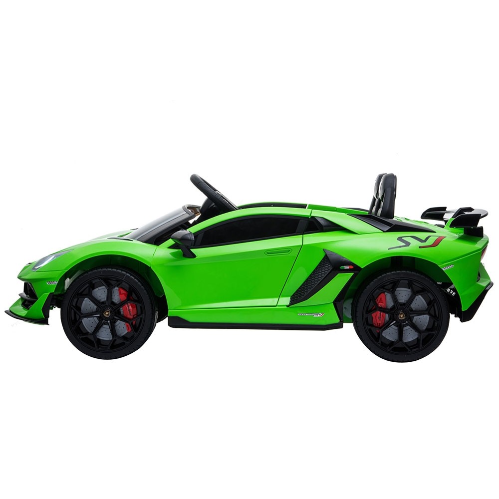 Masinuta electrica Chipolino Lamborghini Aventador SVJ green image 2