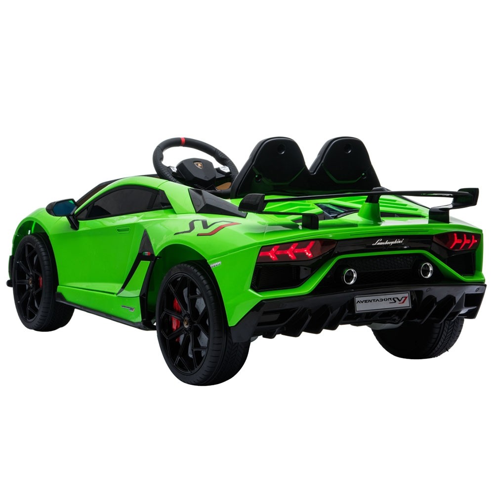 Masinuta electrica Chipolino Lamborghini Aventador SVJ green image 3