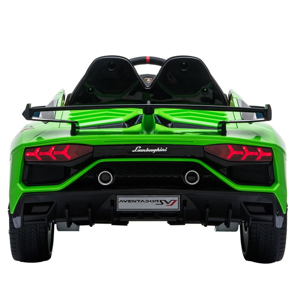Masinuta electrica Chipolino Lamborghini Aventador SVJ green image 5