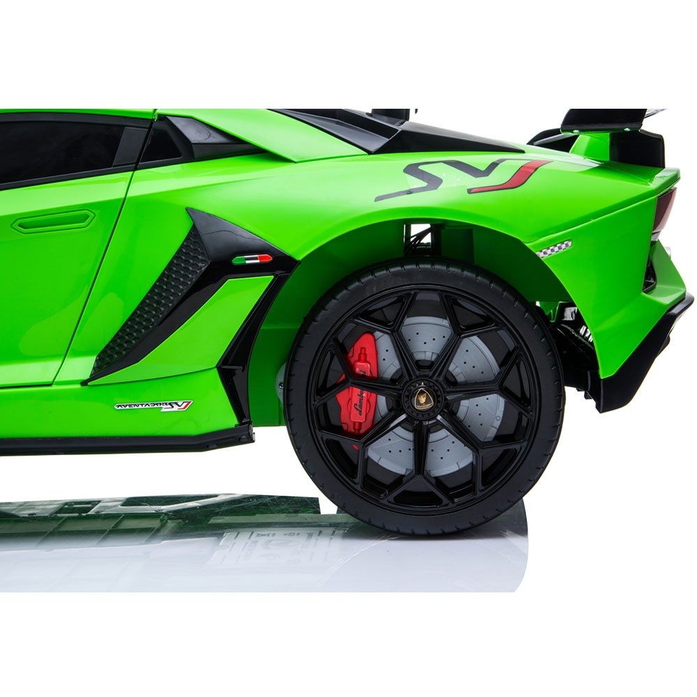 Masinuta electrica Chipolino Lamborghini Aventador SVJ green image 10