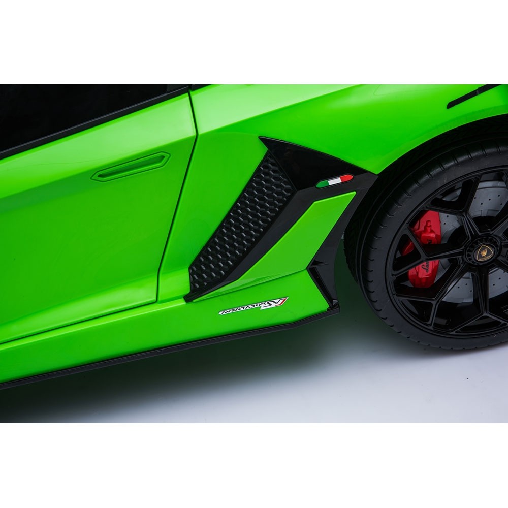 Masinuta electrica Chipolino Lamborghini Aventador SVJ green image 11