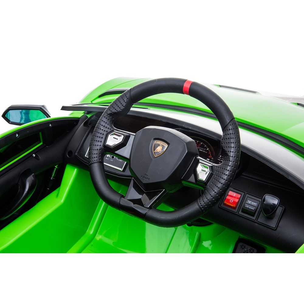 Masinuta electrica Chipolino Lamborghini Aventador SVJ green image 13