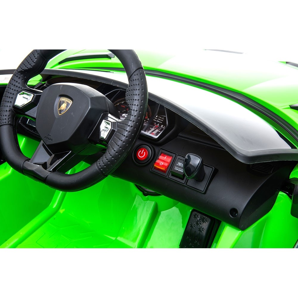 Masinuta electrica Chipolino Lamborghini Aventador SVJ green image 17