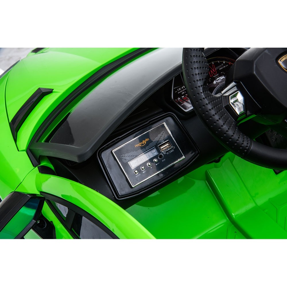Masinuta electrica Chipolino Lamborghini Aventador SVJ green image 18