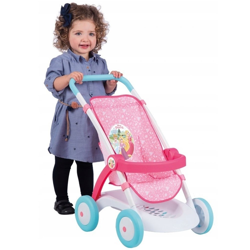 Carucior sport pentru papusi Smoby Disney Princess image 1