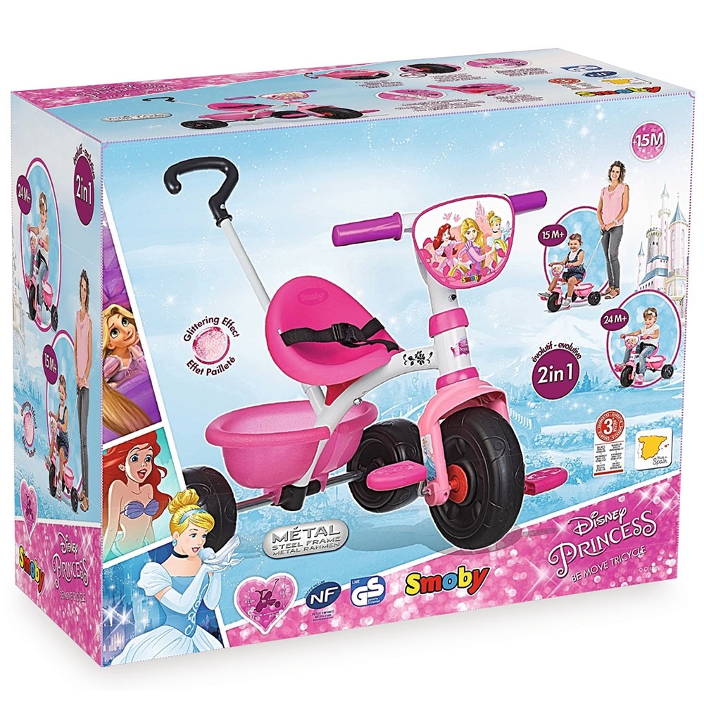 Tricicleta Smoby Be Fun Disney Princess image 4