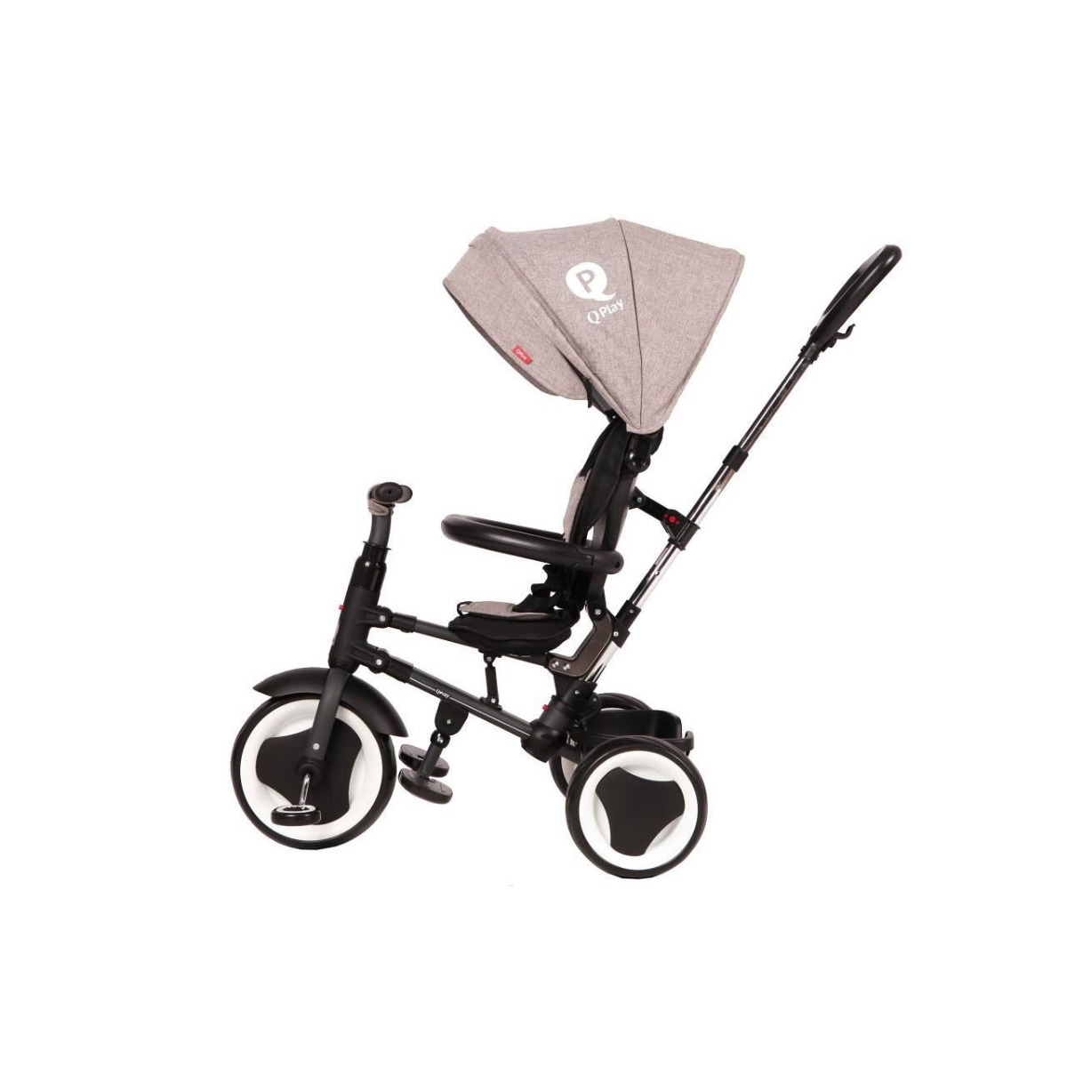 Tricicleta pliabila pentru copii QPlay Rito Albastru inchis image 6