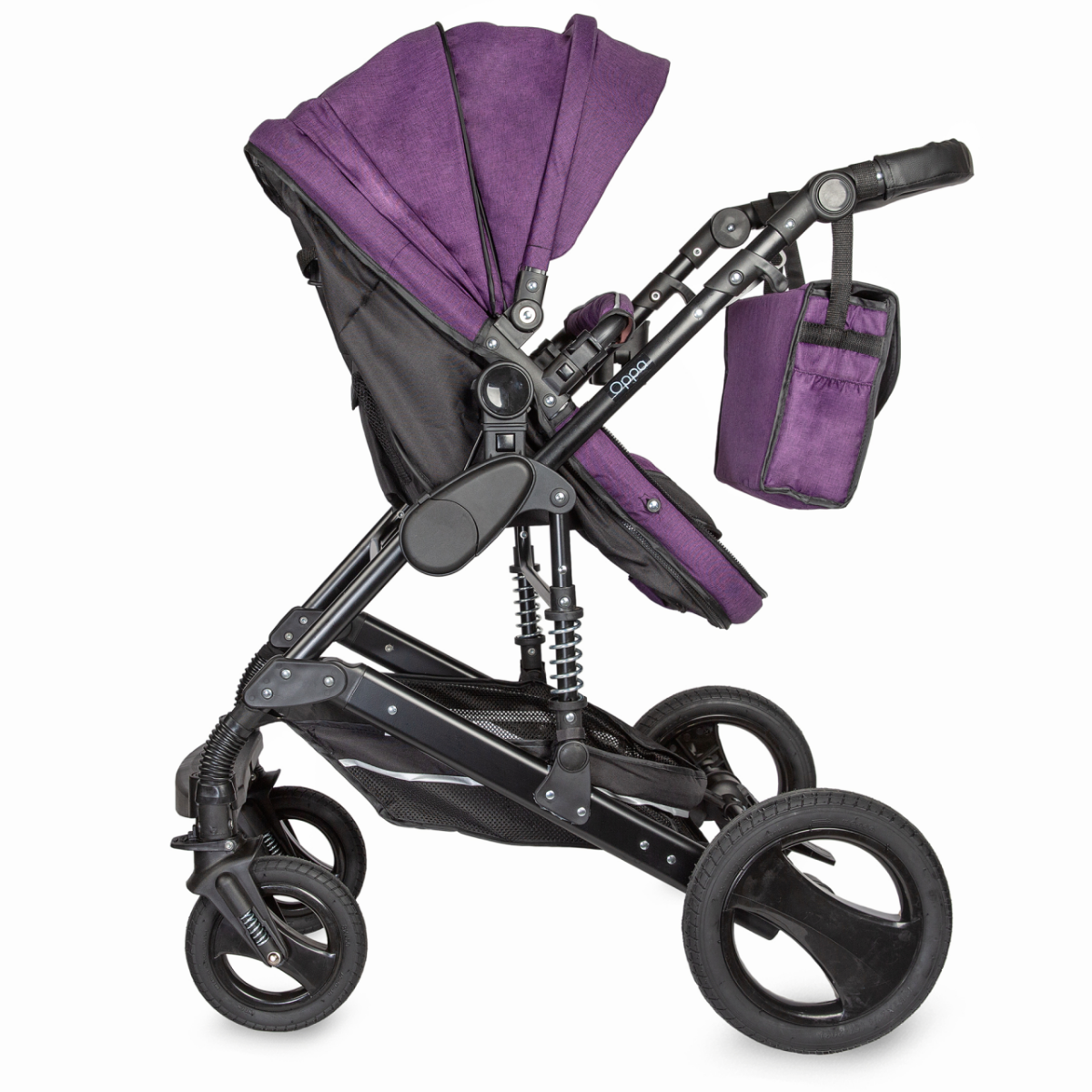 Carucior transformabil 3 in 1 Coccolle Oppa Violet image 2