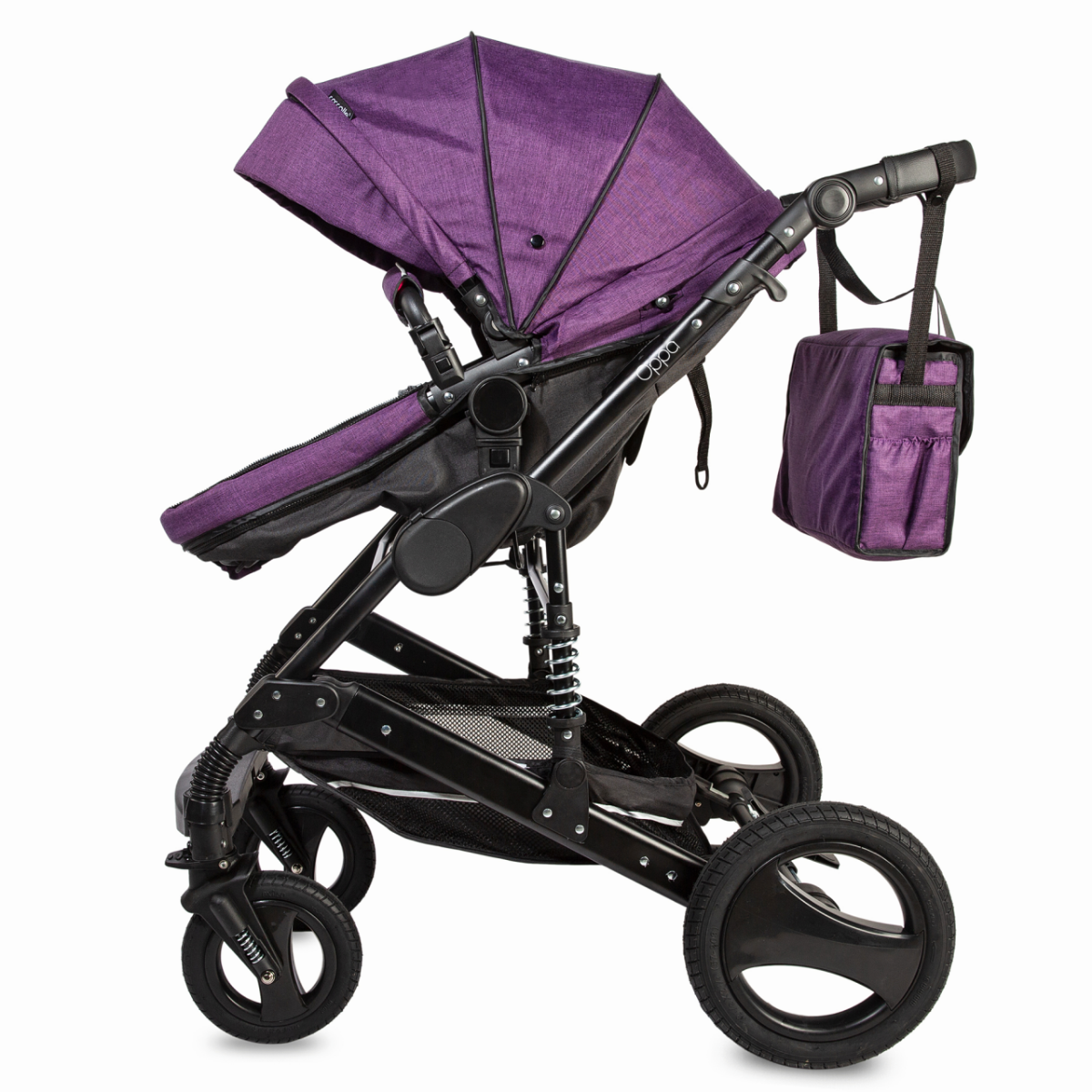 Carucior transformabil 3 in 1 Coccolle Oppa Violet image 12