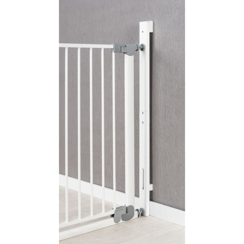 Sistem de fixare pe perete pentru porti de siguranta WallFlex, lemn alb, Reer 46060 image 1