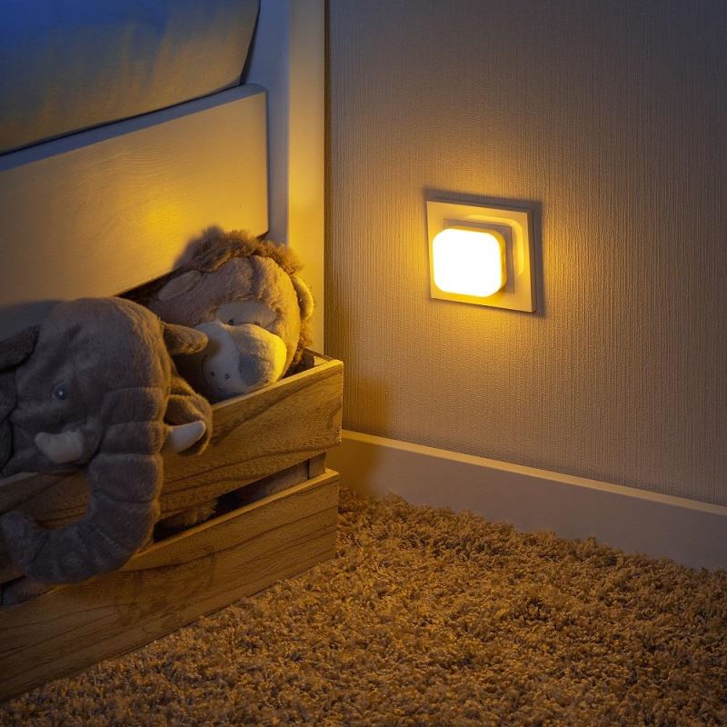 Lampa de veghe 2 in 1 cu LED-uri gri REER 52141 image 1