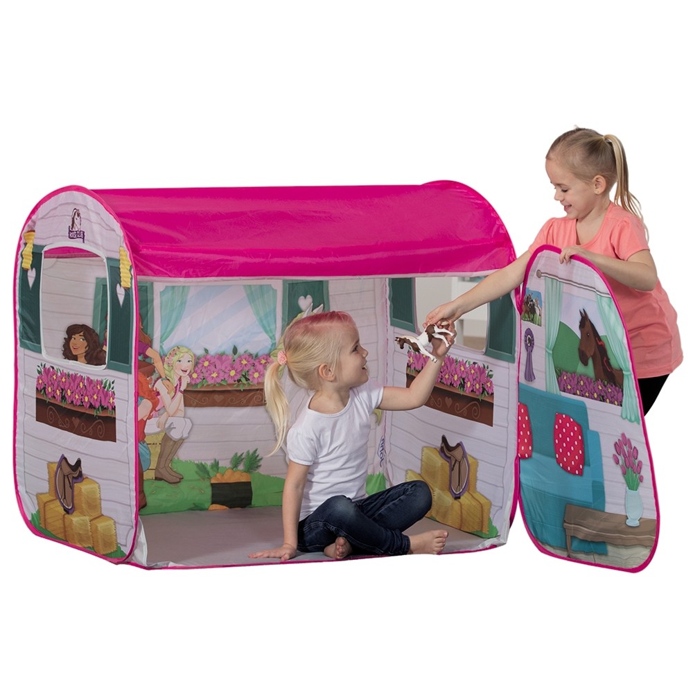 Cort de joaca John Caravan cu calut Schleich 100x70x80 cm image 1