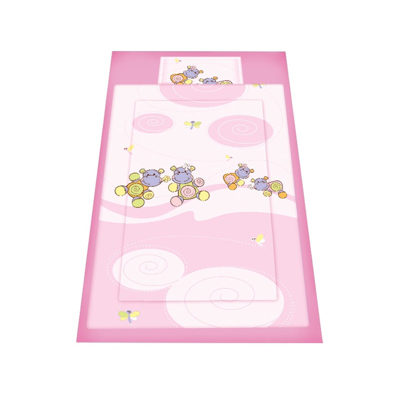 SET LENJERIE PAT 3 piese Sleepy Hat Pink image 2