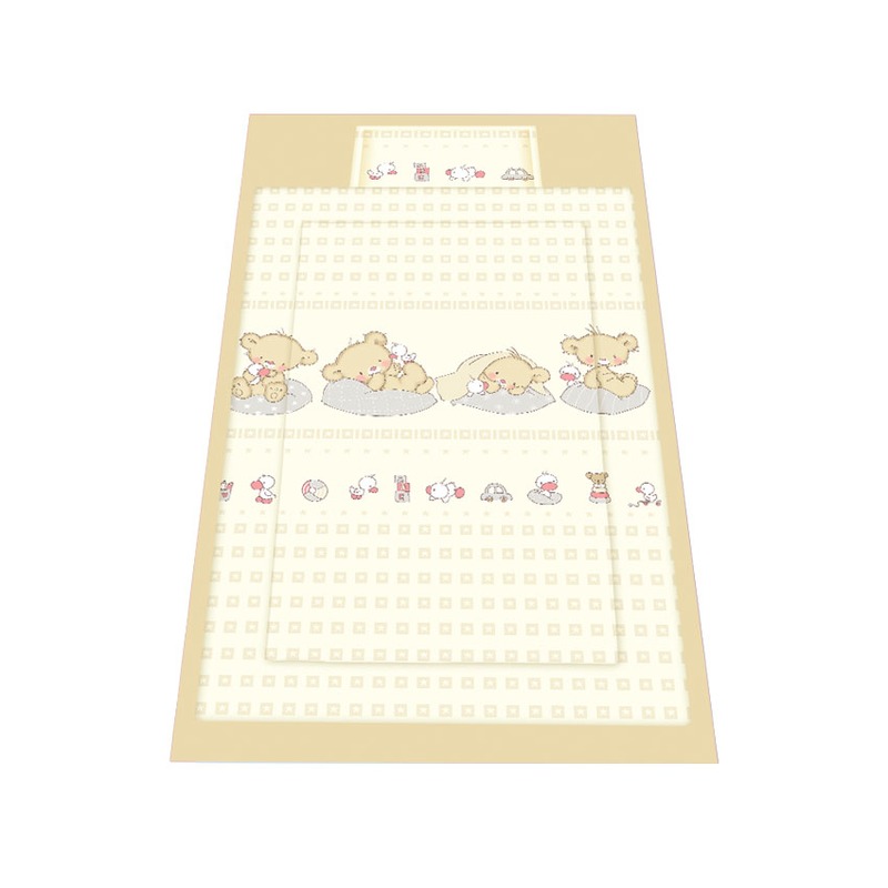 SET LENJERIE PAT 3 piese Sleepy Hat Beige