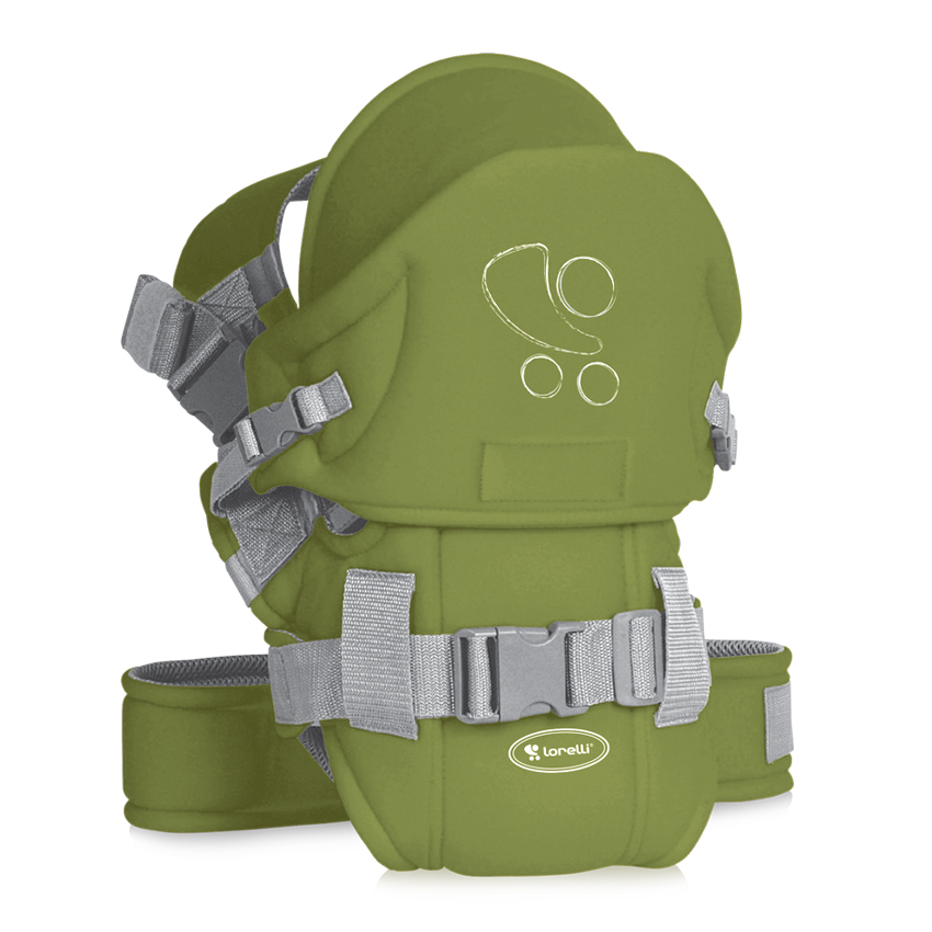 Marsupiu, Traveller Comfort, pana la 9 Kg, 3 pozitii, Green 