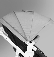 Carucior Sistem, Vista, landou transformabil, Grey image 4