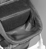 Carucior Sistem, Vista, landou transformabil, Grey image 15
