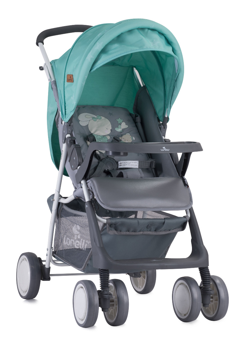 Carucior sport, Terra, Grey & Green Bunnies