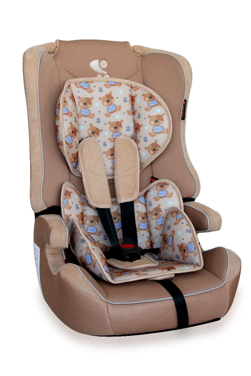 Scaun auto, Explorer, 9-36 Kg, Beige Cute Bears