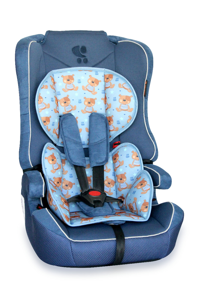 Scaun auto, Explorer, 9-36 Kg, Blue Cute Bears