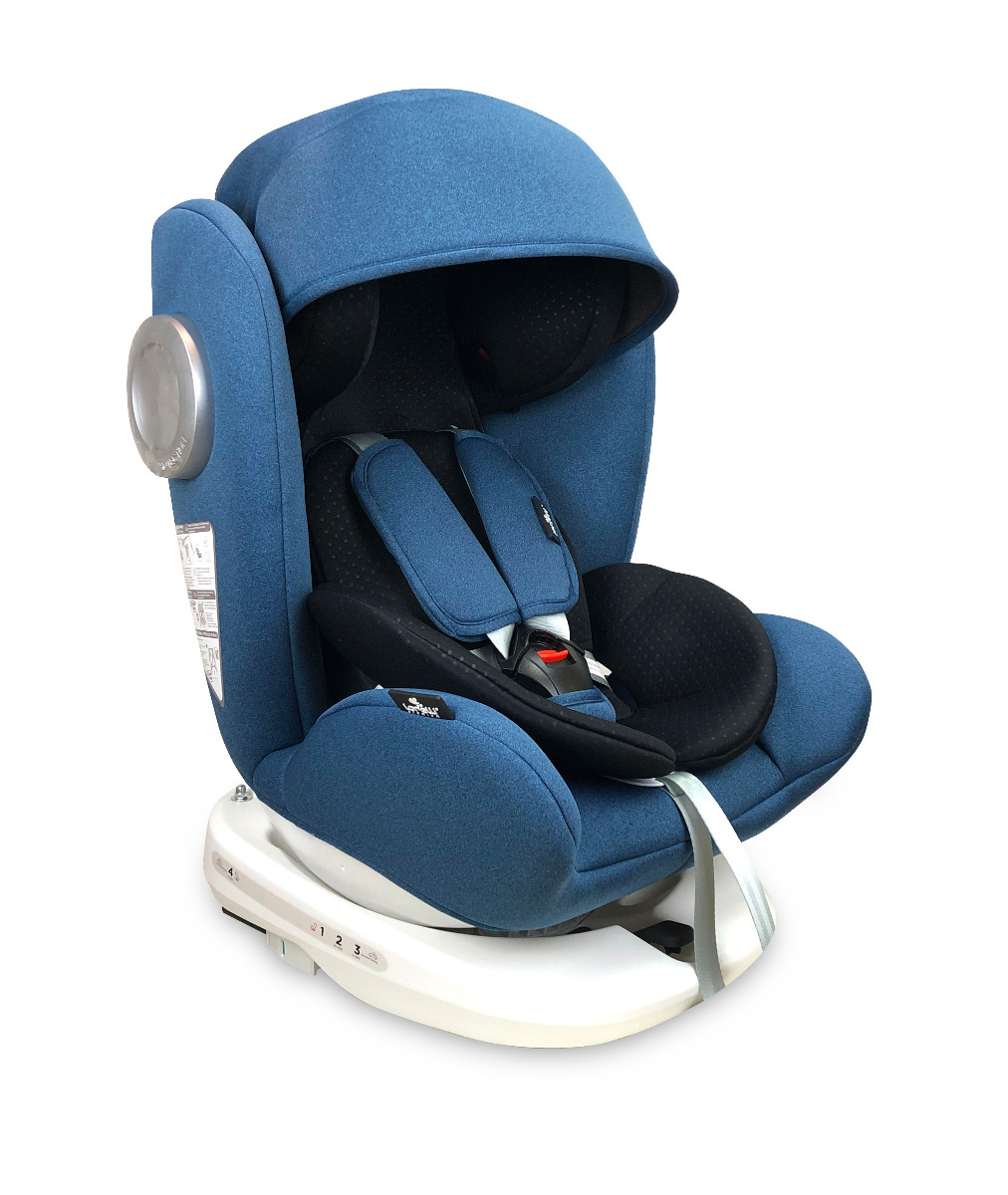 Scaun auto, Lusso SPS, Isofix, rotativ 360 grade, 0-36 kg, Blue image 1