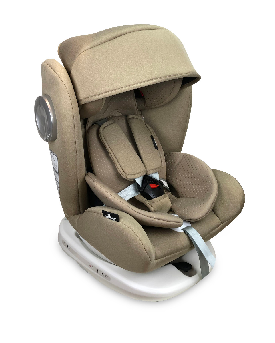 Scaun auto, Lusso SPS, Isofix, rotativ 360 grade, 0-36 kg, Beige image 1